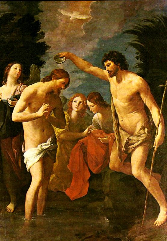 Guido Reni kristi dop oil painting image